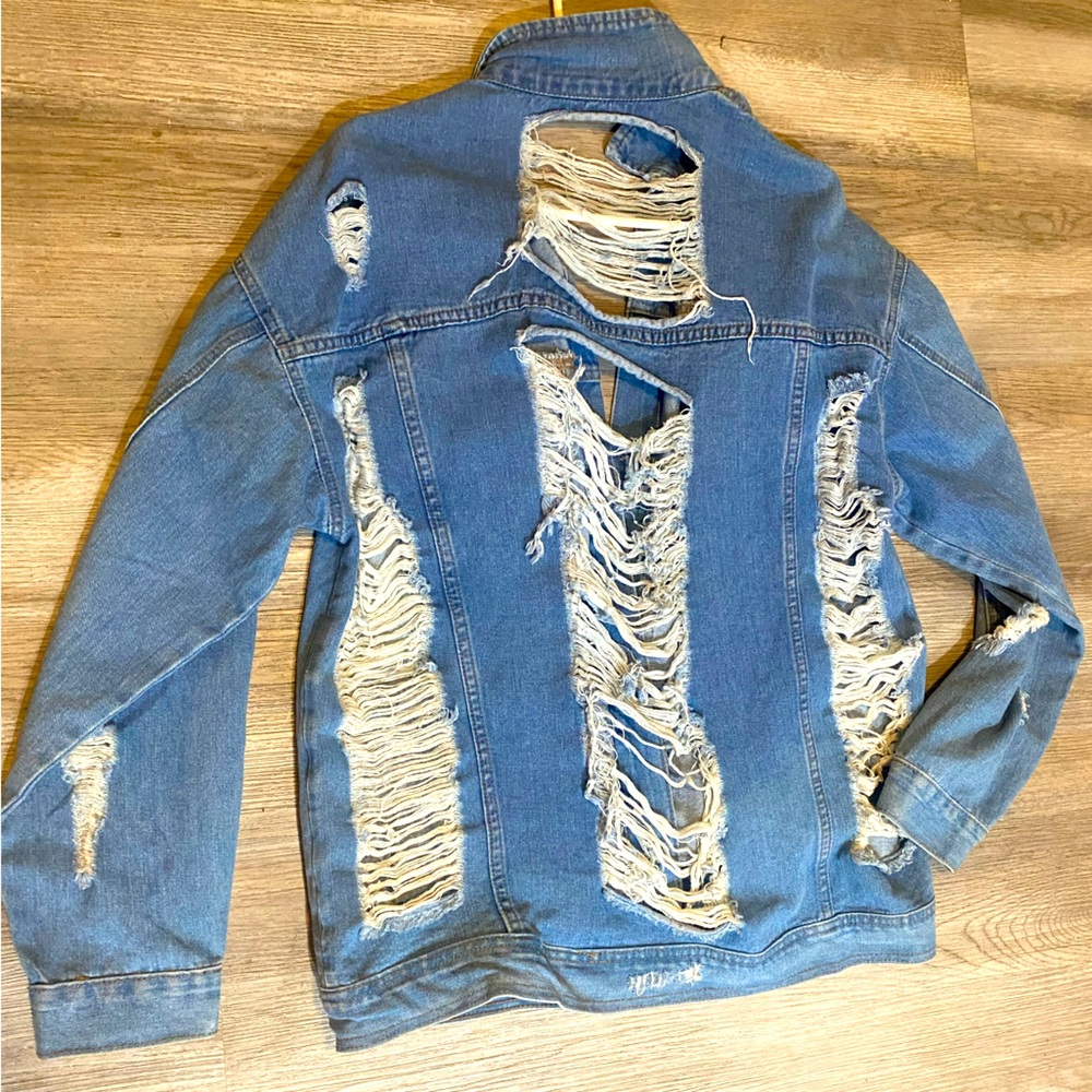Ripped Jean jacket